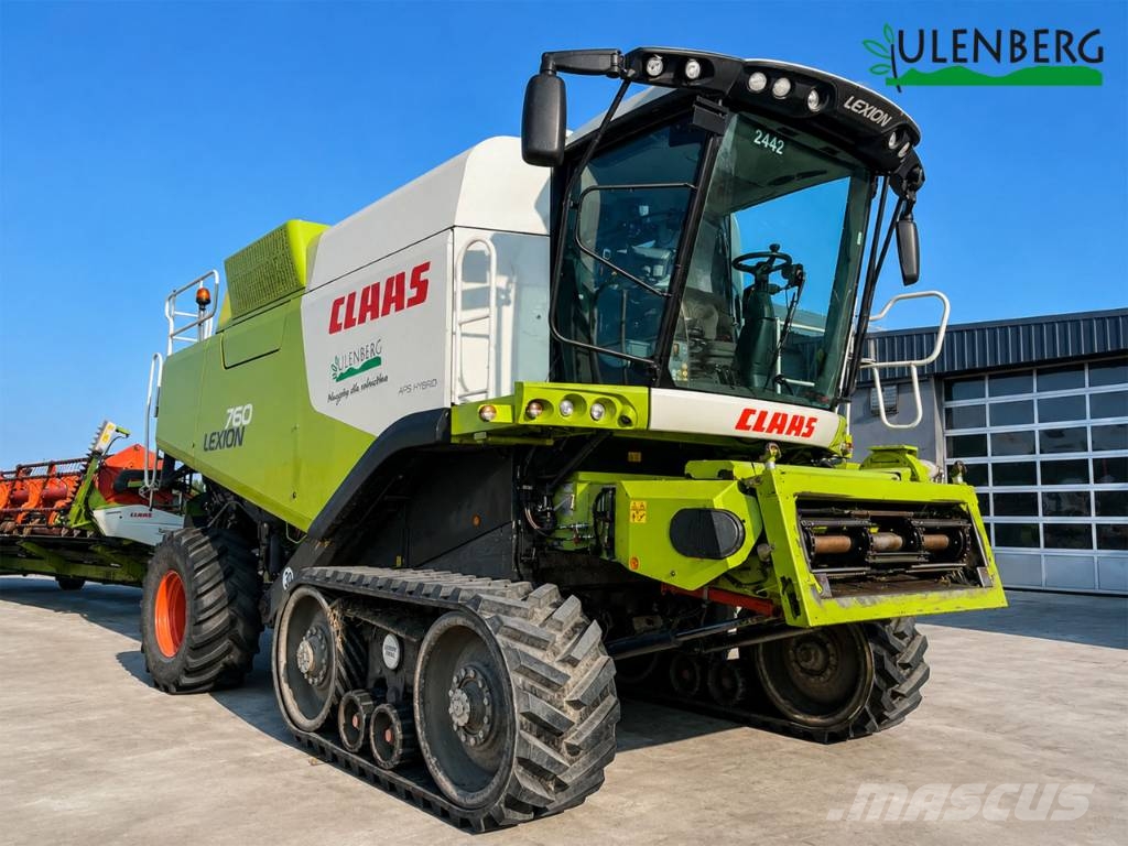 CLAAS Lexion 760 Kombinované zberacie stroje
