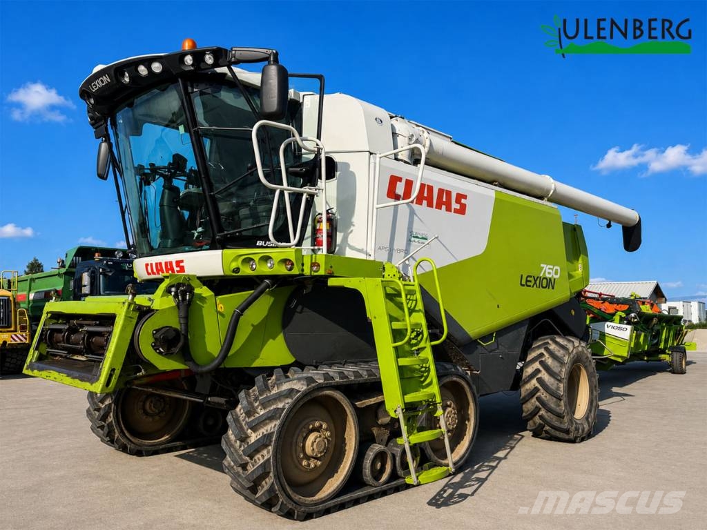 CLAAS Lexion 760 Kombinované zberacie stroje