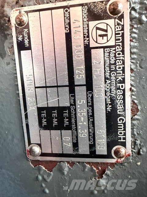 Liebherr A 316 USED TRANSMISSION ZF 2HL-100 Vaihteisto