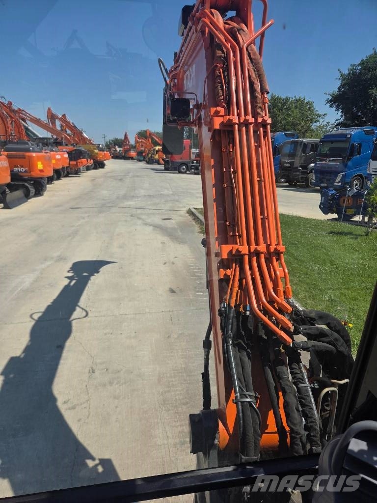 Hitachi ZX 65 USB-6, Quick coupler+3 buckets+breaker MTB25 Minikoparki