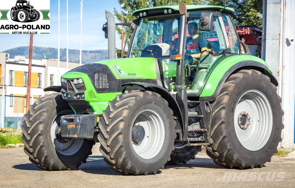 Deutz-Fahr 6210 - 5978 H - 2016 ROK - ORYGINALNE OPONY Ciągniki rolnicze