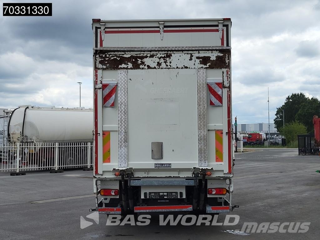 DAF LF 260 4X2 19tonner curtainsides 2000kg Ladebordwa Camiones de caja de lona