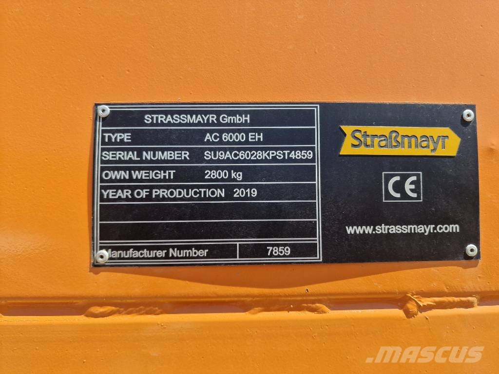 Strassmayr AC6000EH Contenedores térmicos para asfalto