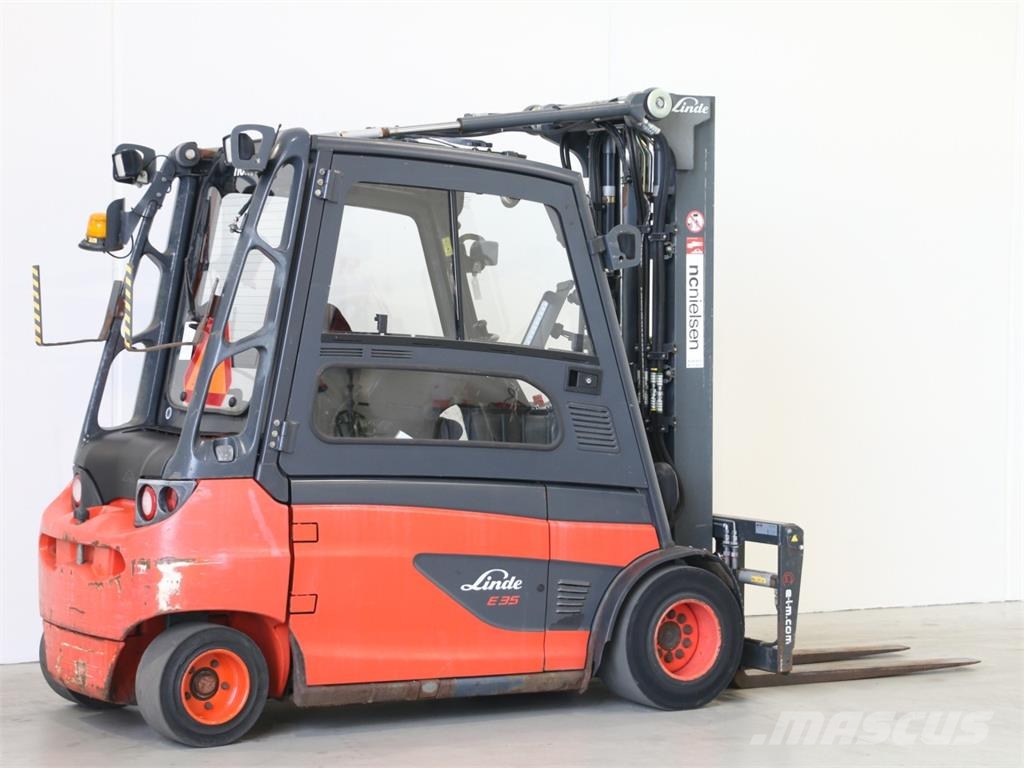 Linde 4-hjulet el-truck Electric forklifts