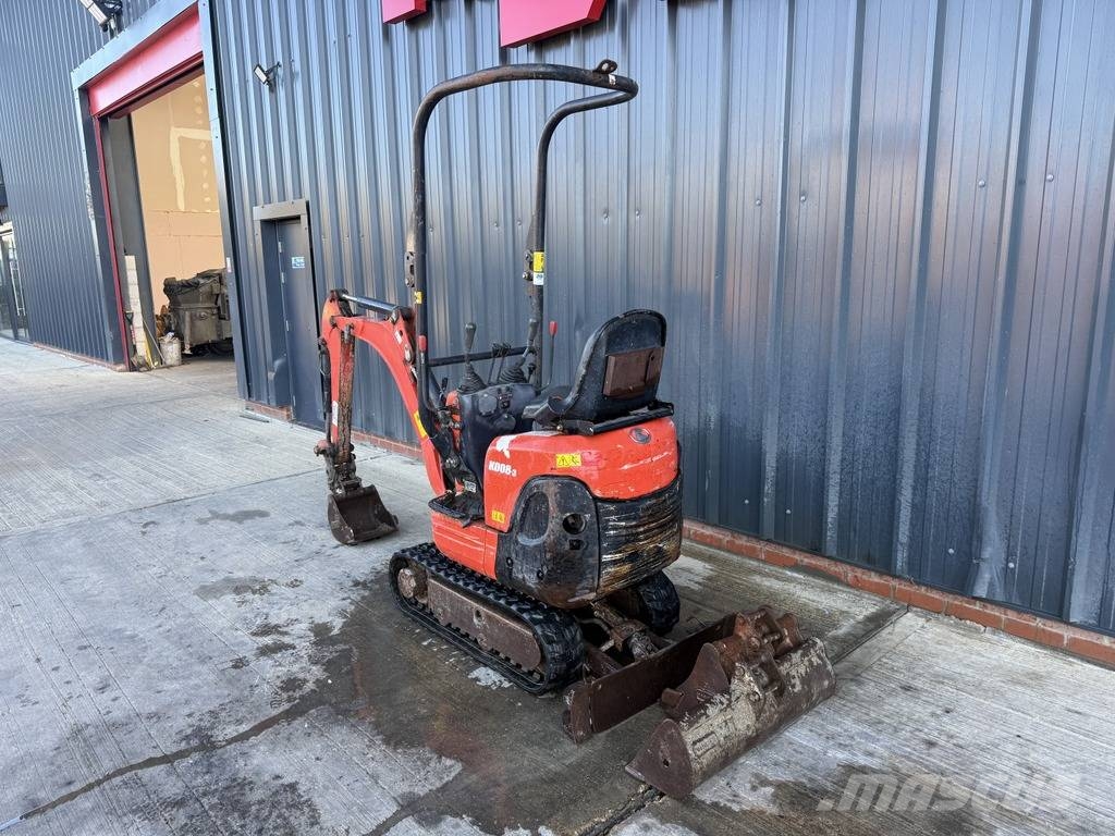 Kubota K 008-3 1t Micro Excavator Mini bagri <7t