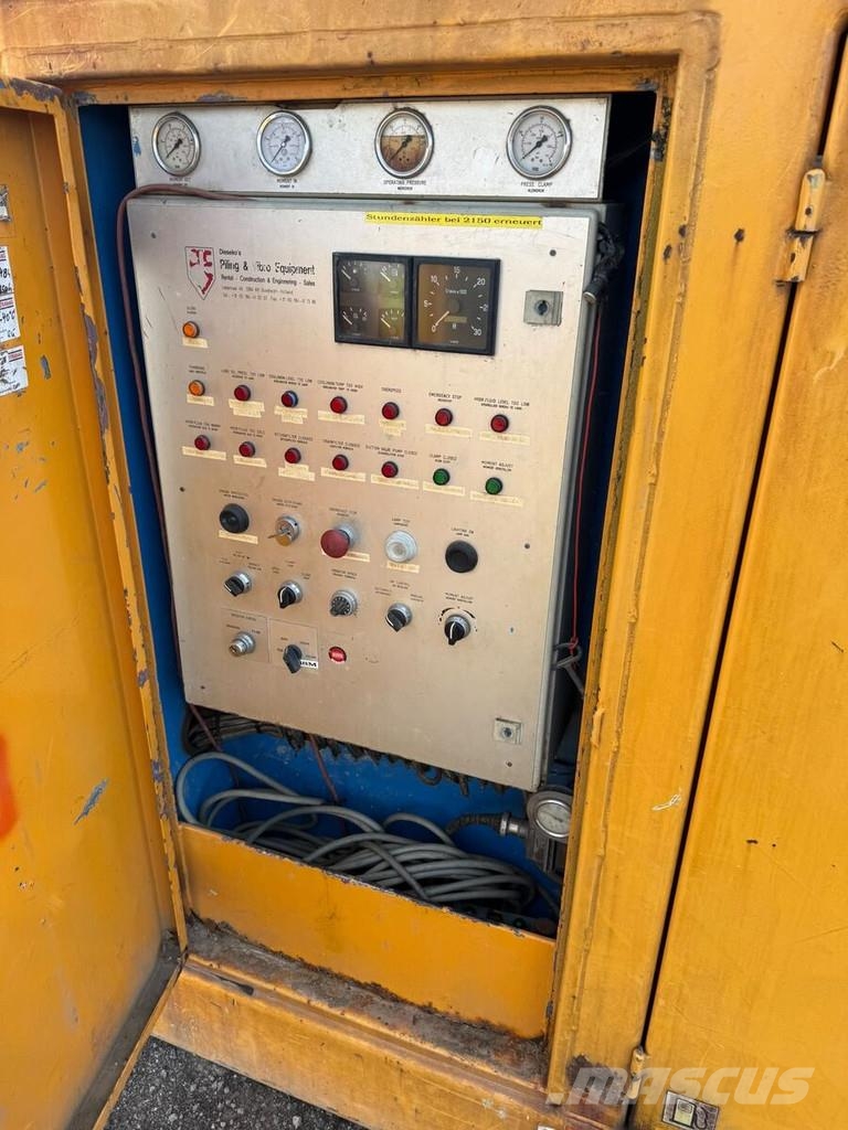 PVE 800 VM Vibro Hammer and Power Pack 破碎锤