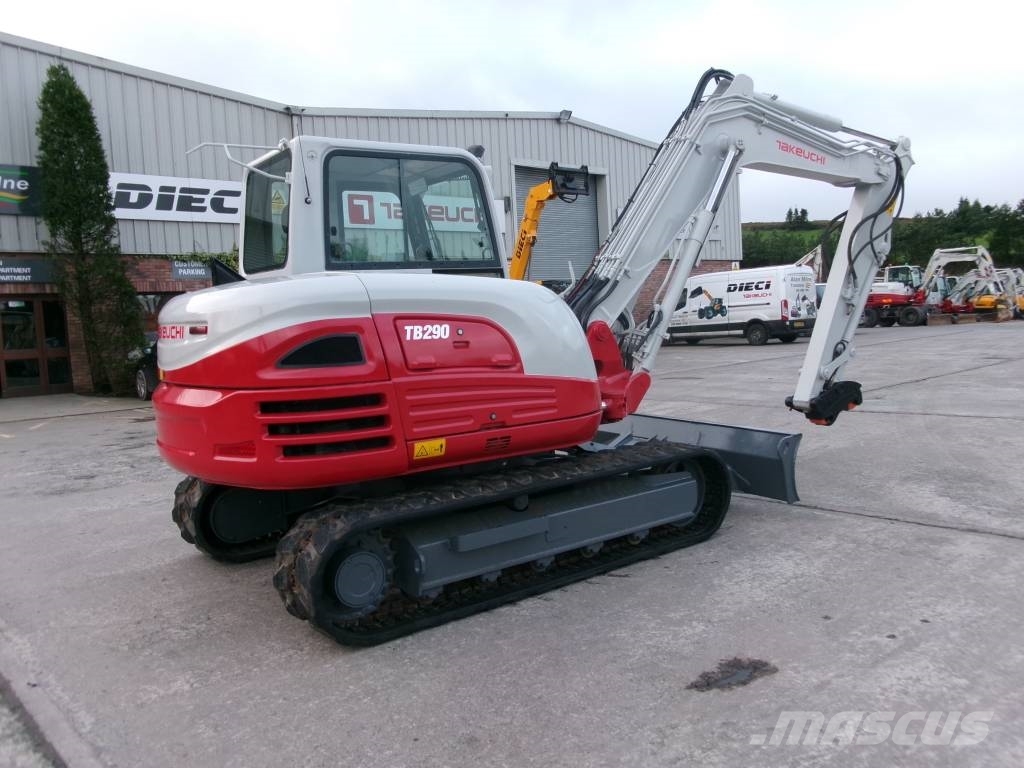 Takeuchi TB 290 Escavadeiras Midi 7t - 12t