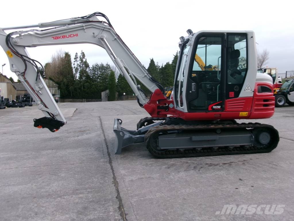 Takeuchi TB 290 Escavadeiras Midi 7t - 12t
