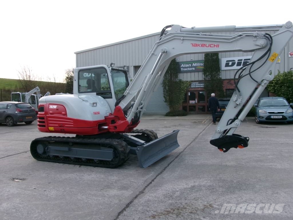 Takeuchi TB 290 Escavadeiras Midi 7t - 12t