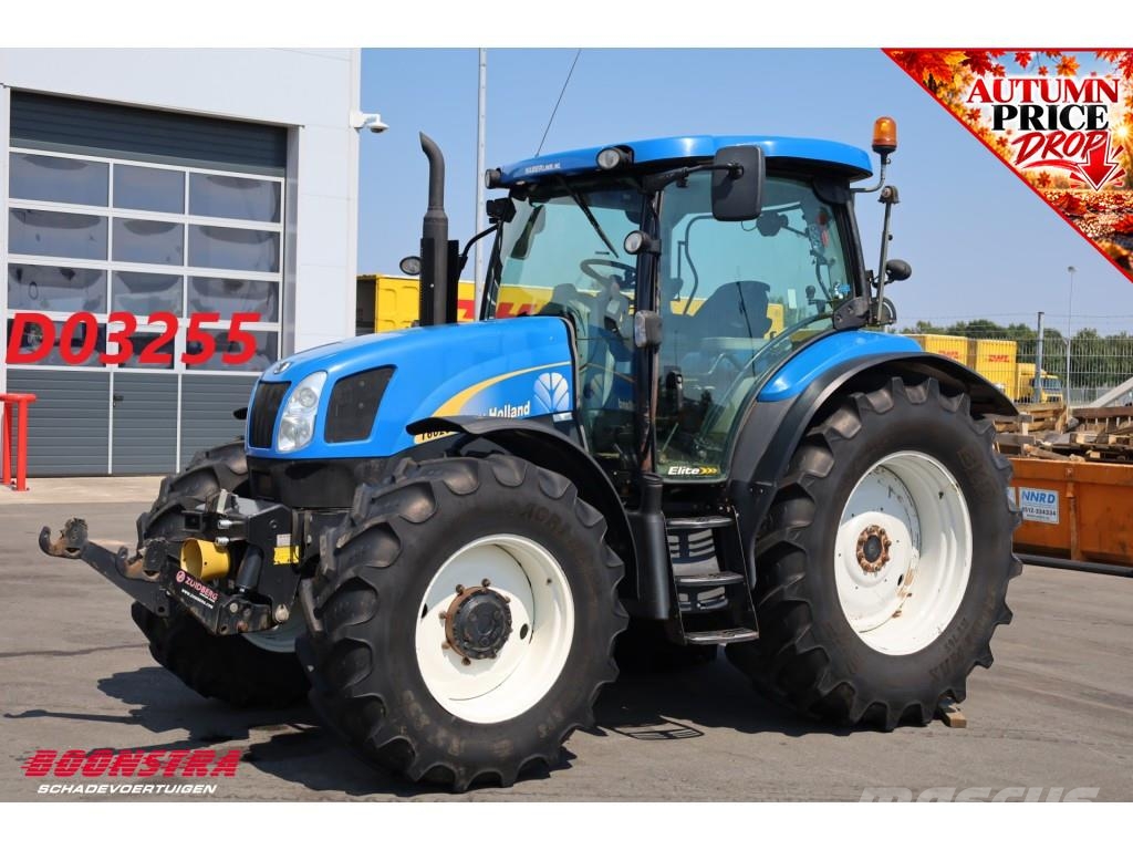 New Holland T6020 ELITE BY 2012 8.421 Uur Tractores