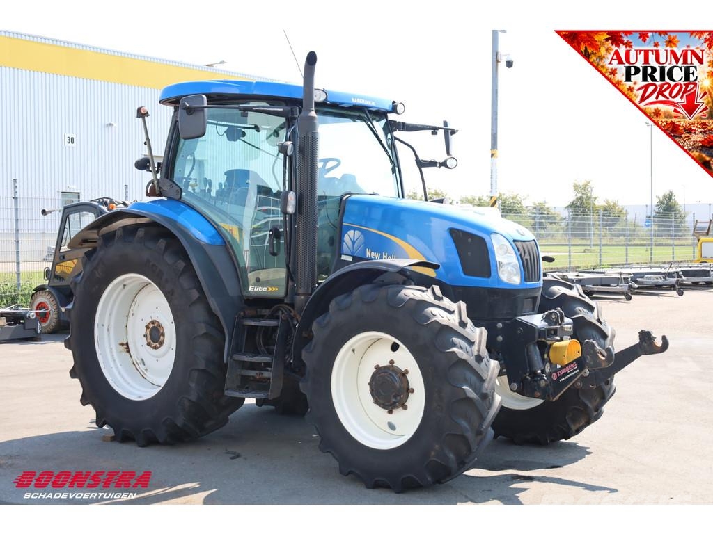New Holland T6020 ELITE BY 2012 8.421 Uur Tractores