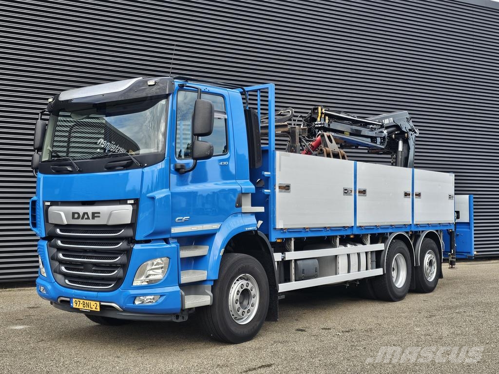 DAF CF 430 FAN 6X2/4 / HIAB 17.8 CRANE / KRAN Φορτηγά με Γερανό