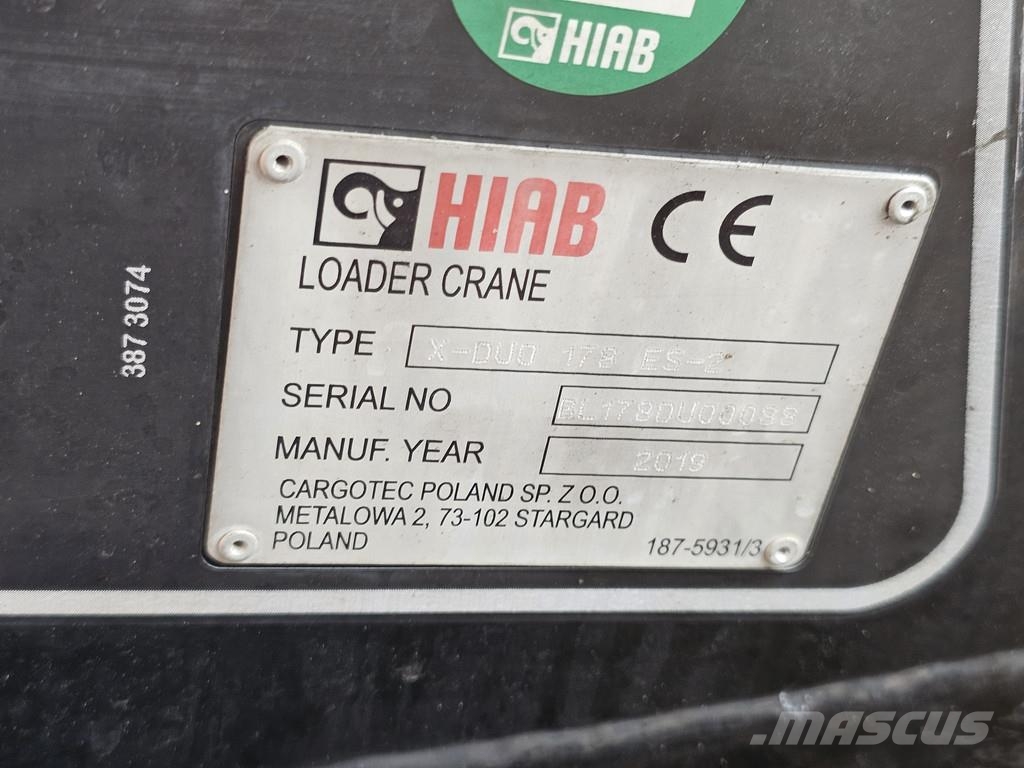 DAF CF 430 FAN 6X2/4 / HIAB 17.8 CRANE / KRAN Φορτηγά με Γερανό