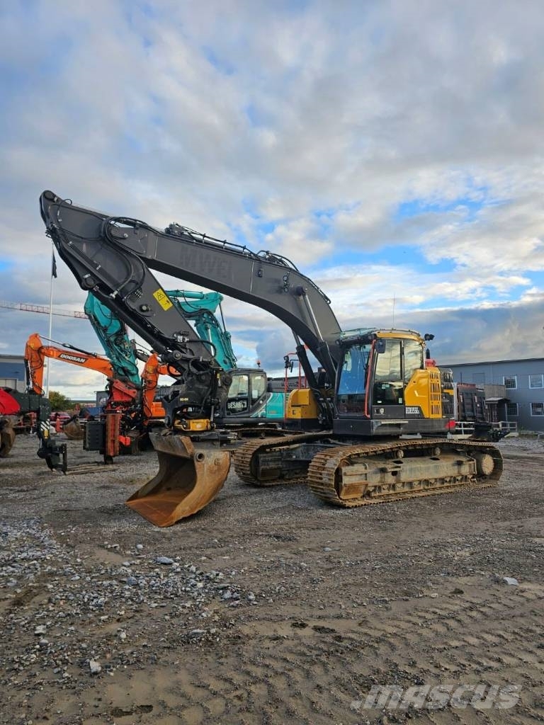 Volvo ECR 355 E , Begagnad SÄLJES 履带挖掘机