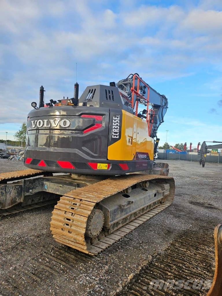 Volvo ECR 355 E , Begagnad SÄLJES 履带挖掘机