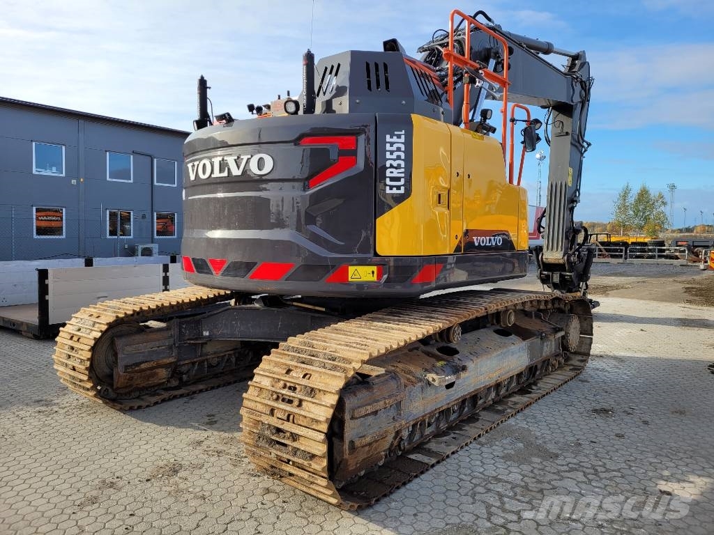 Volvo ECR 355 E , Begagnad SÄLJES 履带挖掘机