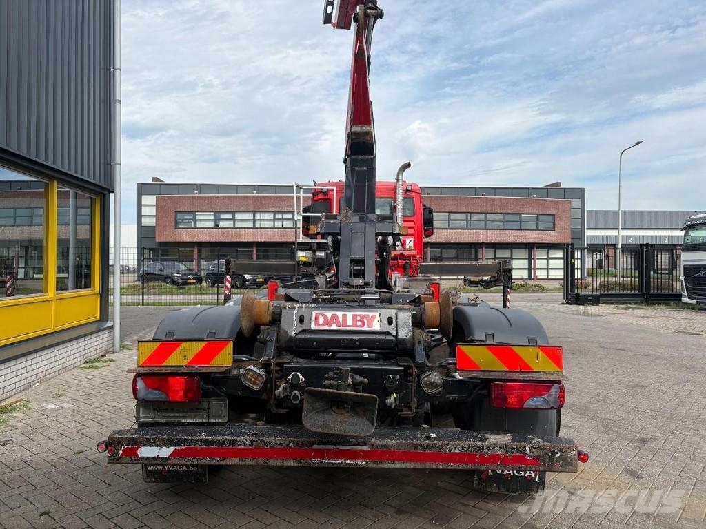 MAN TGS 35,400 + FASSI 195 4x + DALBY HOOK 30TON + 8X4 Автофургони