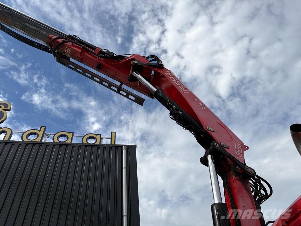 MAN TGS 35,400 + FASSI 195 4x + DALBY HOOK 30TON + 8X4 Автофургони