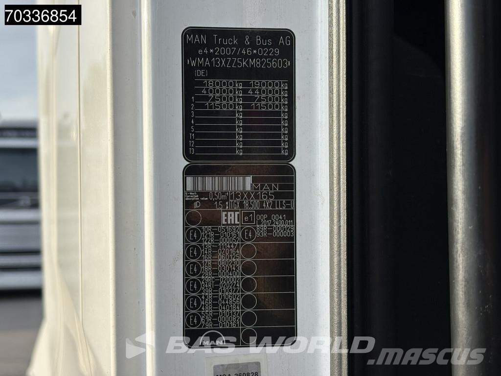 MAN TGX 18.500 TGX 4X2 XXL Mega Retarder Hebesattel 2x Vlačilci