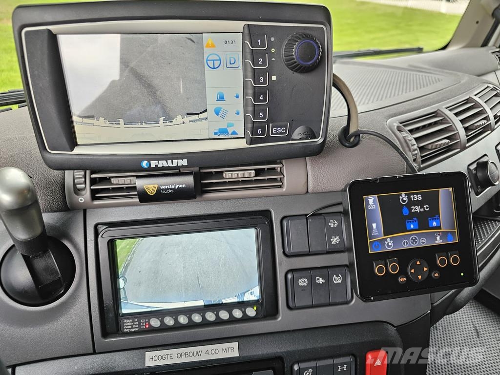 DAF CF 410 8X2/6 FAUN / BEKKER LAGRAM 16m3 / WAS INSTA Kamioni sa kranom