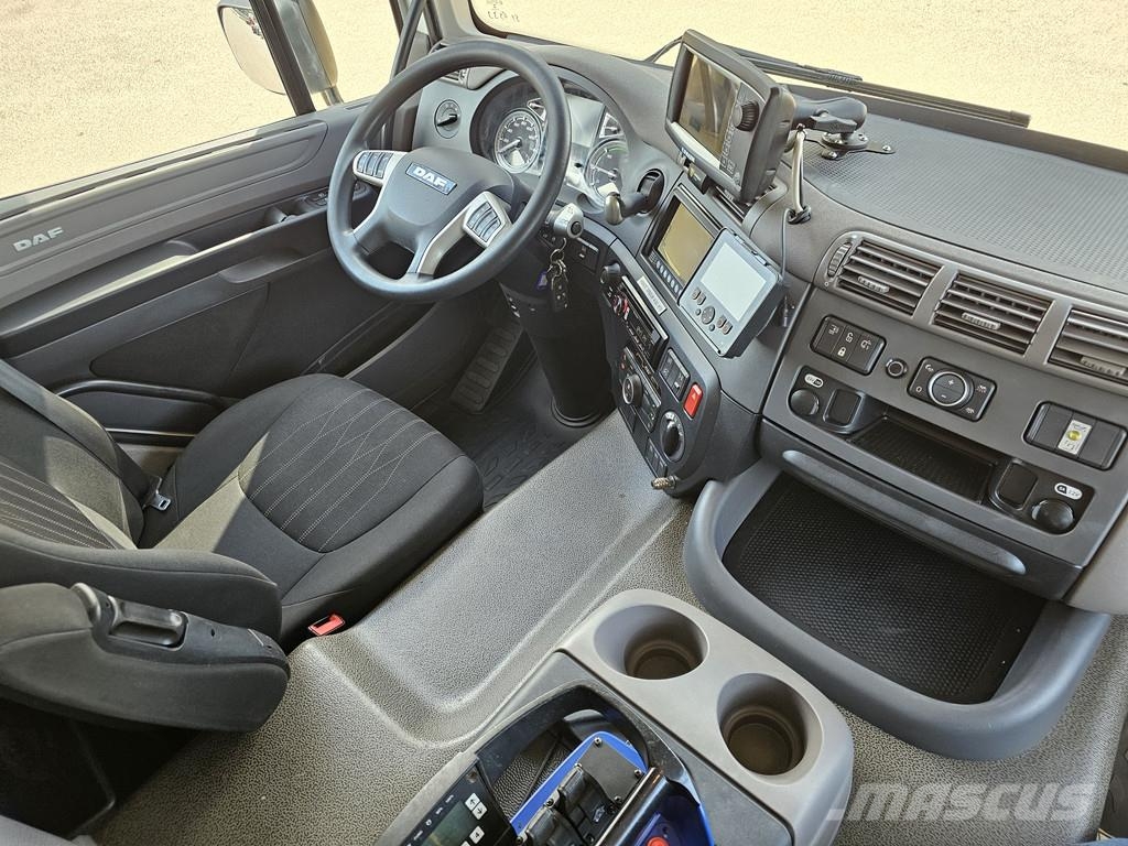 DAF CF 410 8X2/6 FAUN / BEKKER LAGRAM 16m3 / WAS INSTA Kamioni sa kranom