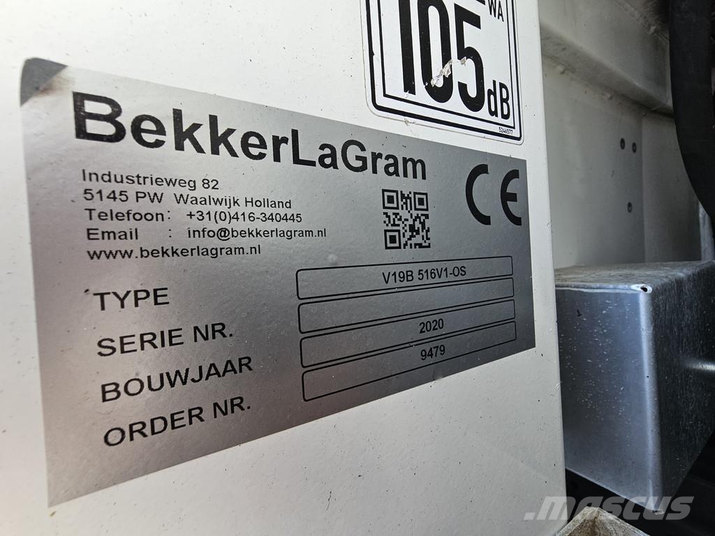 DAF CF 410 8X2/6 FAUN / BEKKER LAGRAM 16m3 / WAS INSTA Kamioni sa kranom
