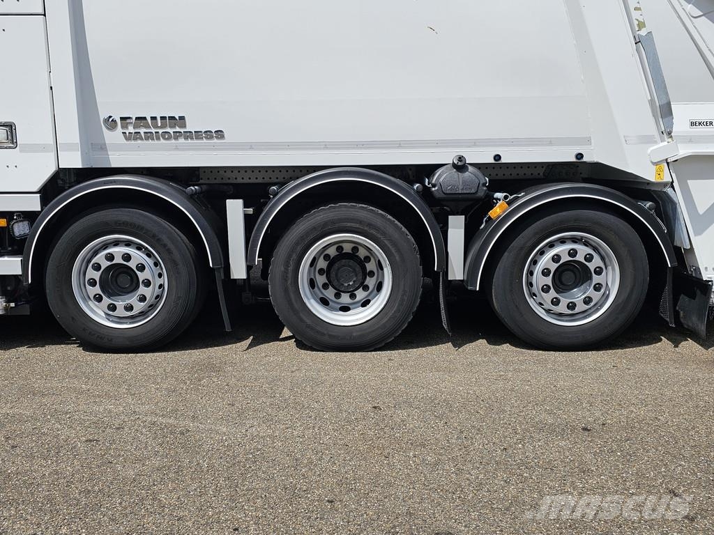 DAF CF 410 8X2/6 FAUN / BEKKER LAGRAM 16m3 / WAS INSTA Kamioni sa kranom