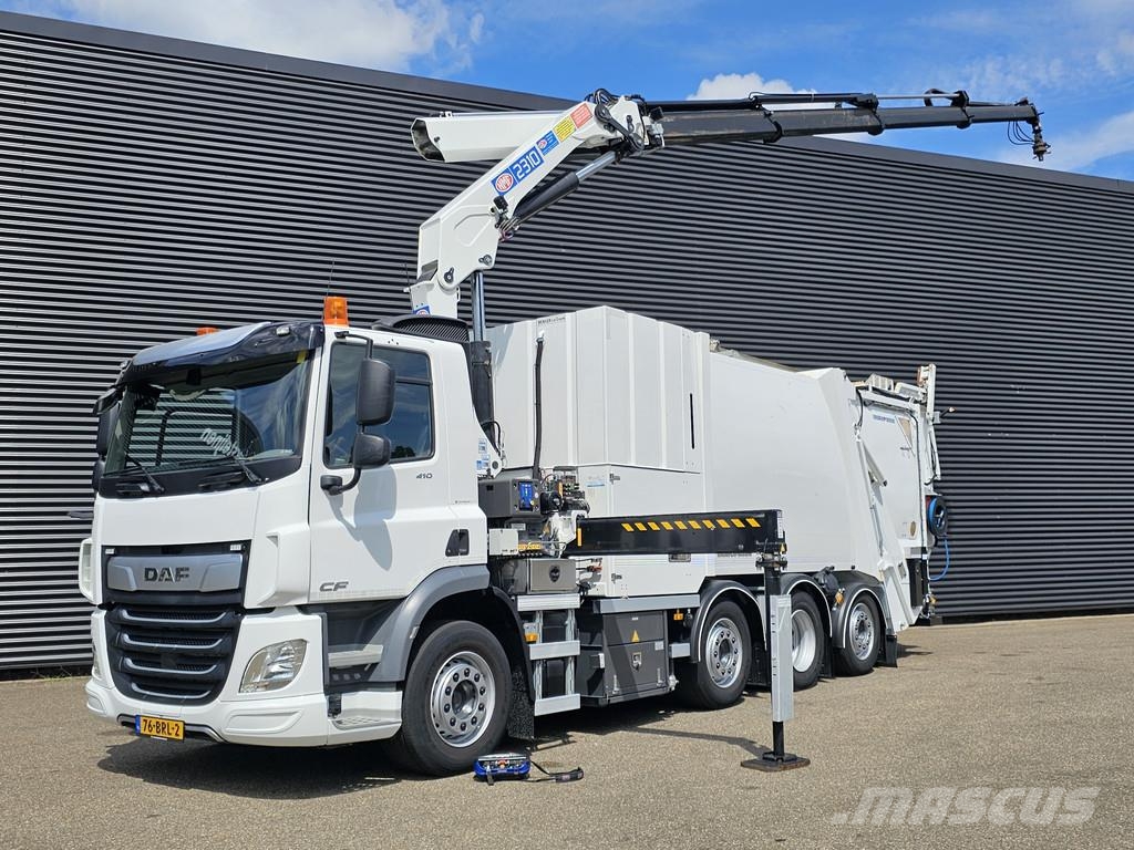 DAF CF 410 8X2/6 FAUN / BEKKER LAGRAM 16m3 / WAS INSTA Kamioni sa kranom