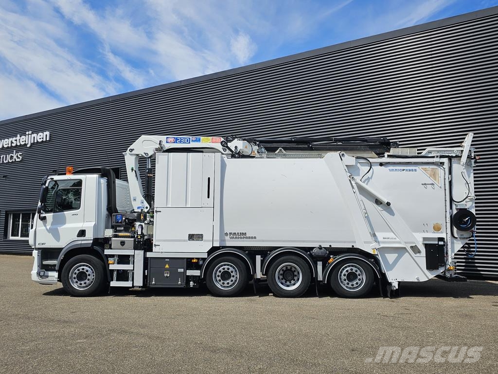 DAF CF 410 8X2/6 FAUN / BEKKER LAGRAM 16m3 / WAS INSTA Kamioni sa kranom