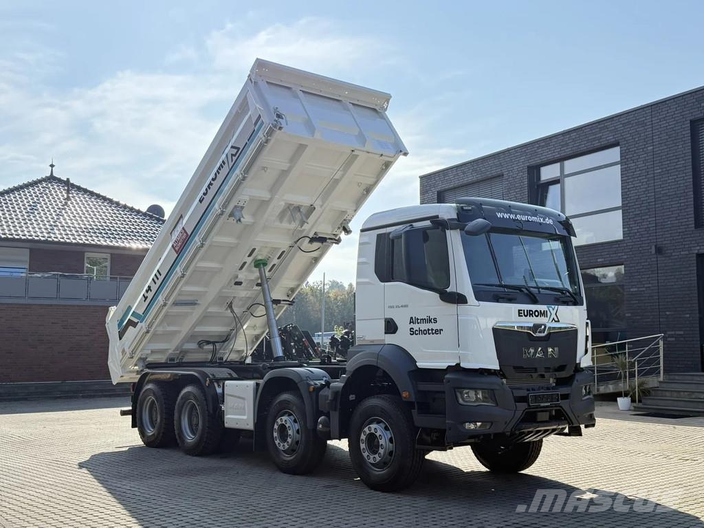 MAN TGS 35.480 TGS 35.480 8x4 Retarder 3-Seiten-Kipper Sora- ja kippiautot