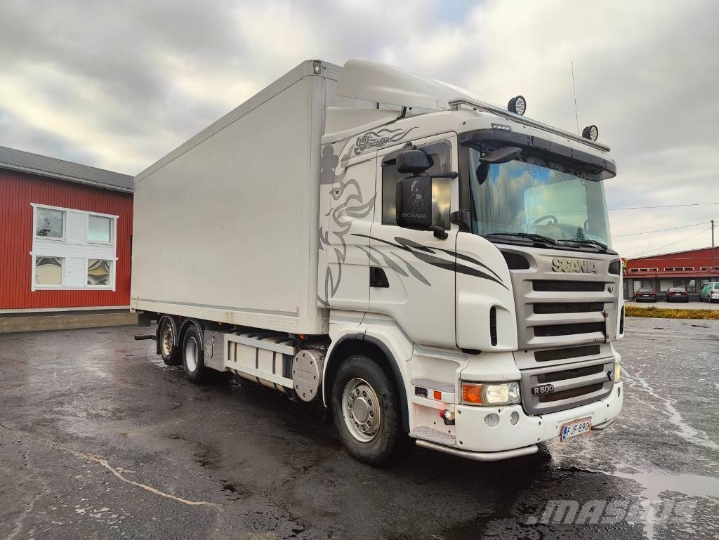 Scania R 500 Camiones con caja de remolque