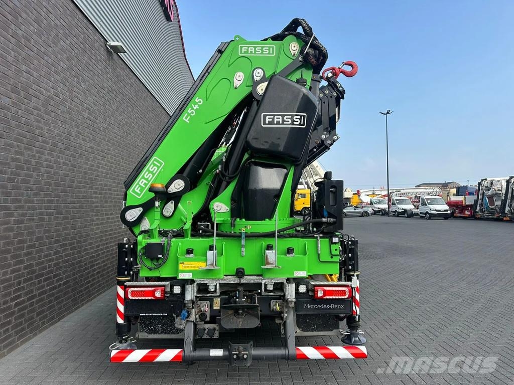 Mercedes-Benz Actros 2545 6X2 OPENLAADBAK MET FASSI F545RA.2.28 Camiones grúa