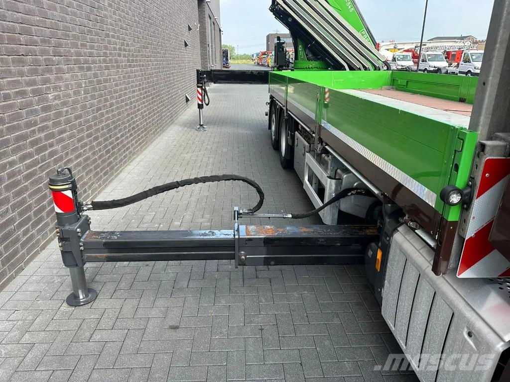 Mercedes-Benz Actros 2545 6X2 OPENLAADBAK MET FASSI F545RA.2.28 Camiones grúa