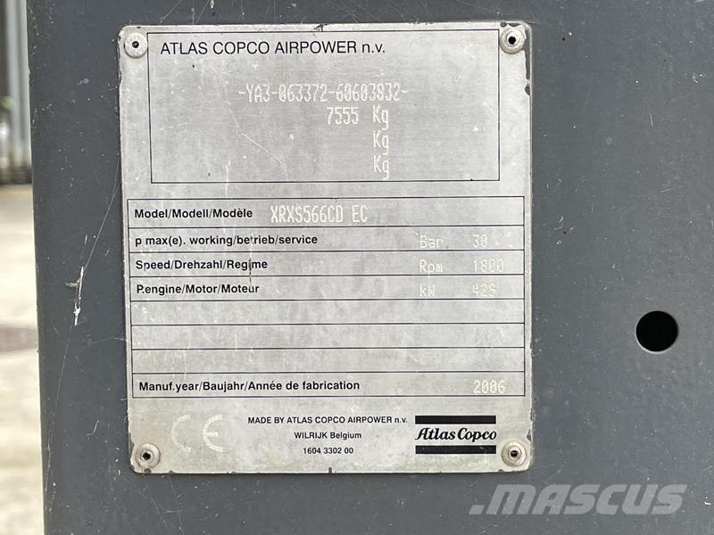 Atlas Copco XRXS 566 CD Kompressorer