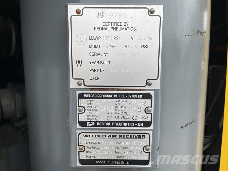 Atlas Copco XRXS 566 CD Kompressorer