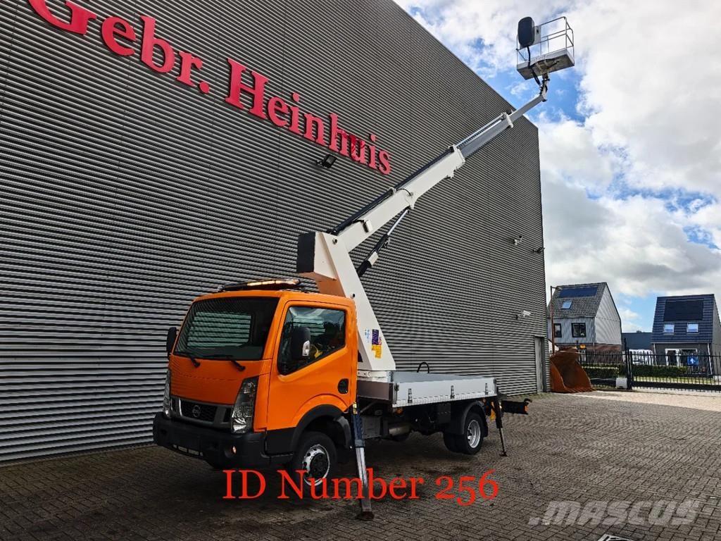 Nissan Cabstar 35.12 NT400 Movex TLR 18 المنصات الهوائية المثبتة على شاحنة