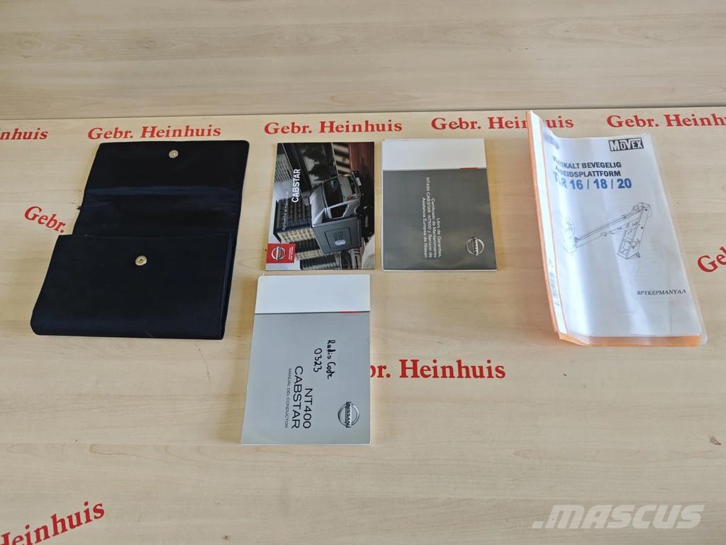 Nissan Cabstar 35.12 NT400 Movex TLR 18 المنصات الهوائية المثبتة على شاحنة