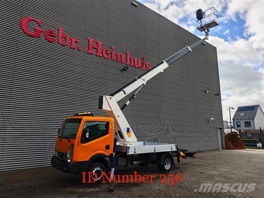 Nissan Cabstar 35.12 NT400 Movex TLR 18 المنصات الهوائية المثبتة على شاحنة