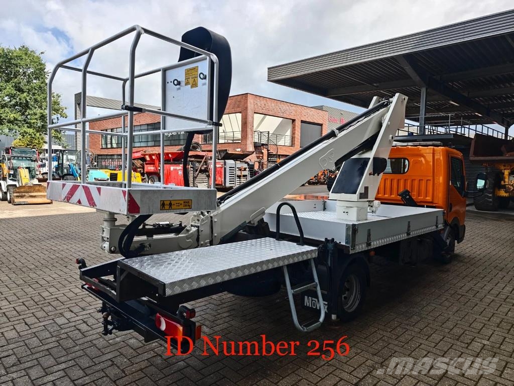 Nissan Cabstar 35.12 NT400 Movex TLR 18 المنصات الهوائية المثبتة على شاحنة