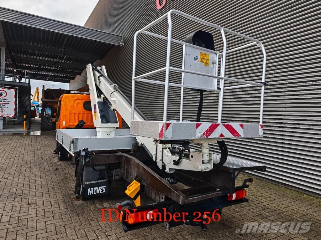Nissan Cabstar 35.12 NT400 Movex TLR 18 المنصات الهوائية المثبتة على شاحنة