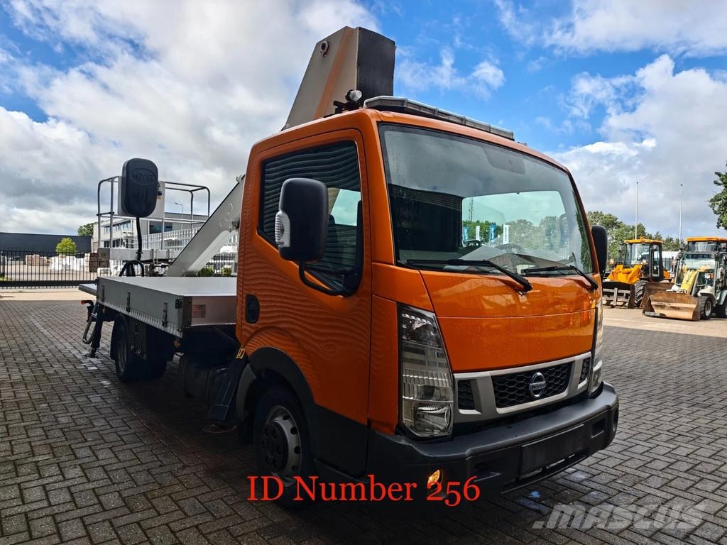 Nissan Cabstar 35.12 NT400 Movex TLR 18 المنصات الهوائية المثبتة على شاحنة