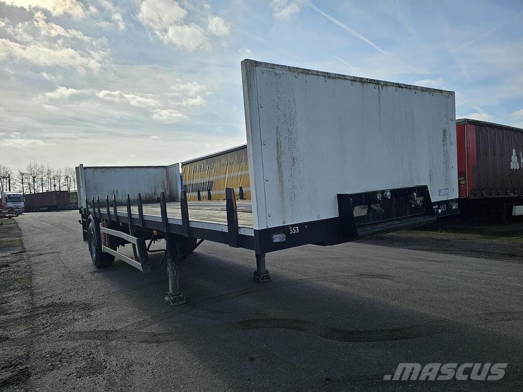 Burg BPO 12-10 ORNXX | USED FOR GAS CONTAINERS |. STEEL Полуприцепы-платформы/боковая разгрузка