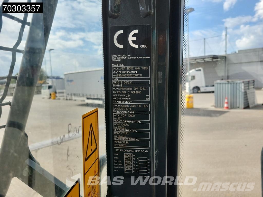 Bell B30 E Wozidła przegubowe