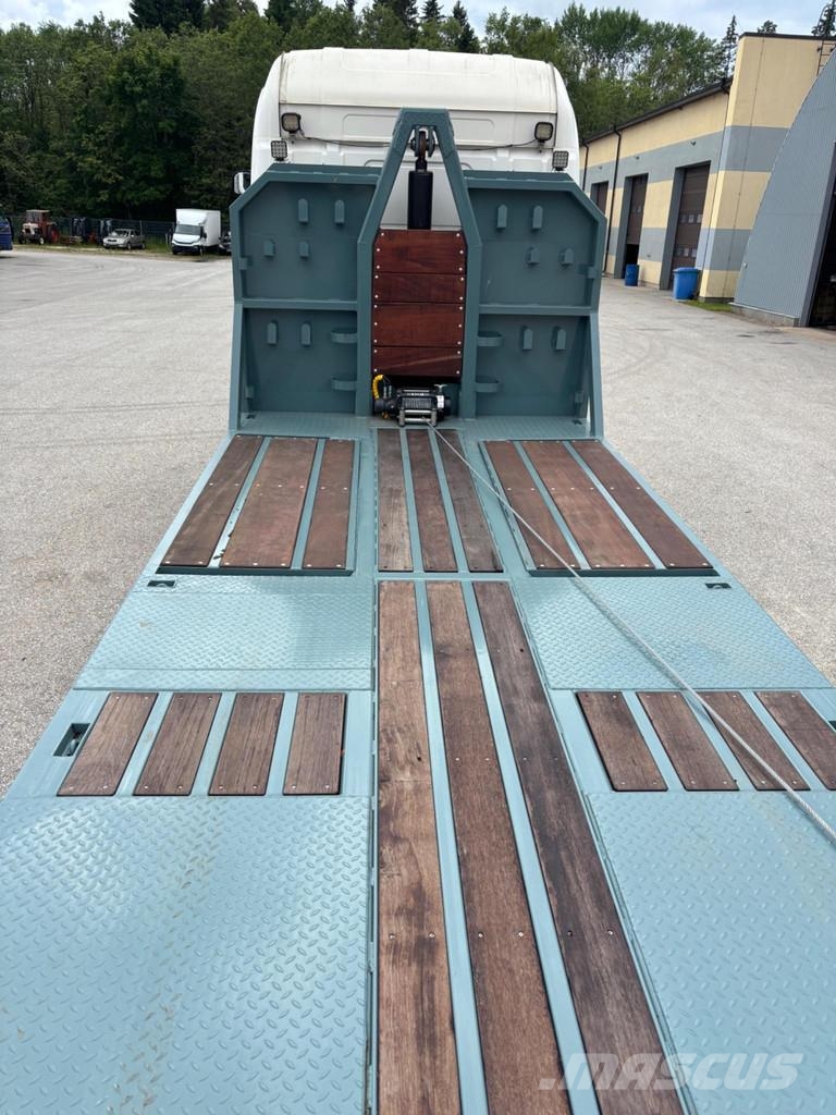 Scania R450 6x2 EURO6 + RETARDER + NEW PLATFORM 8000mm Camiones portavehículos