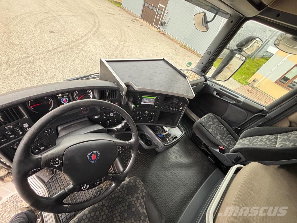 Scania R450 6x2 EURO6 + RETARDER + NEW PLATFORM 8000mm Camiones portavehículos