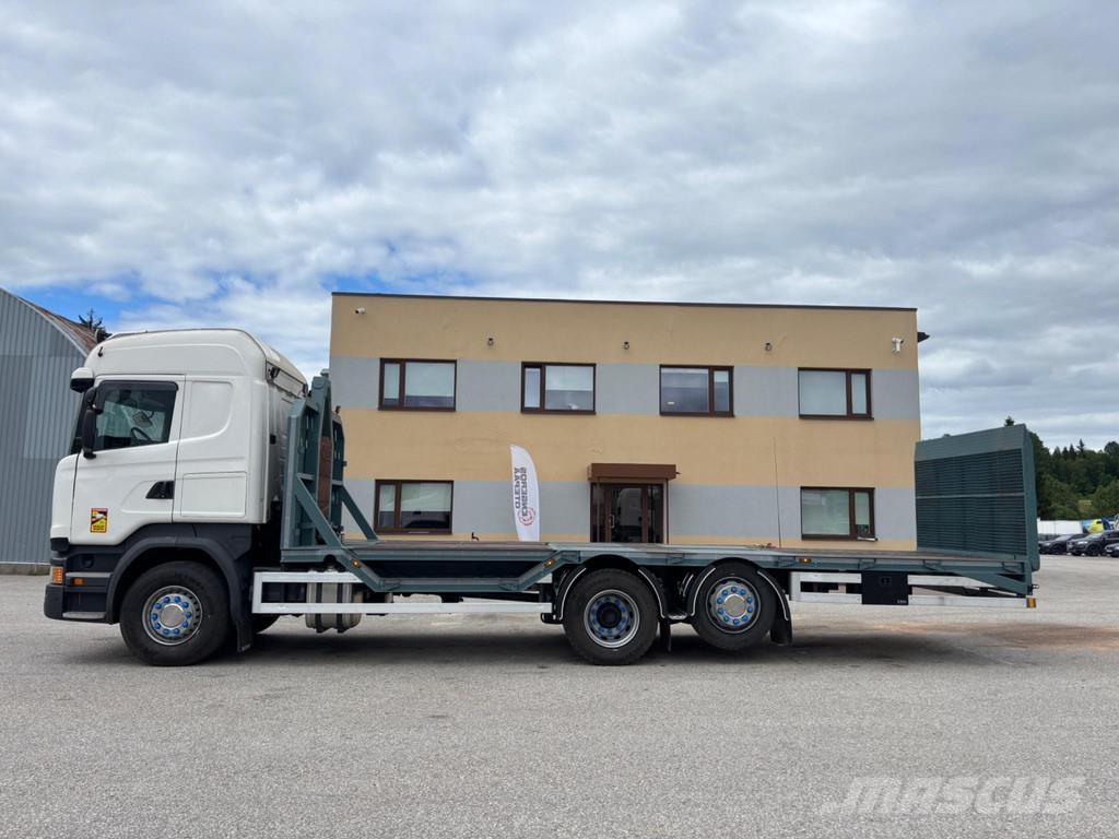 Scania R450 6x2 EURO6 + RETARDER + NEW PLATFORM 8000mm Camiones portavehículos
