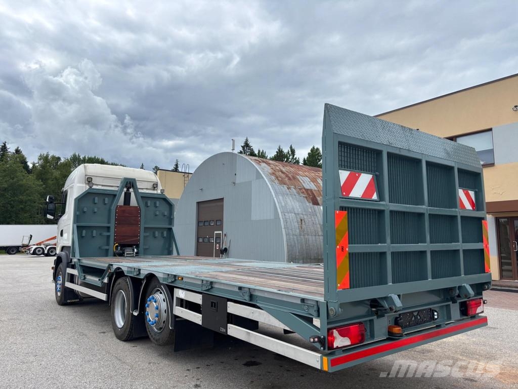 Scania R450 6x2 EURO6 + RETARDER + NEW PLATFORM 8000mm Camiones portavehículos