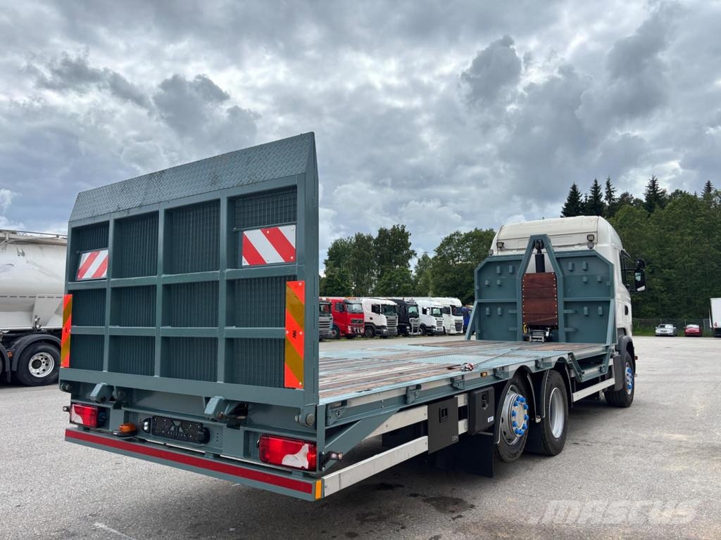 Scania R450 6x2 EURO6 + RETARDER + NEW PLATFORM 8000mm Camiones portavehículos