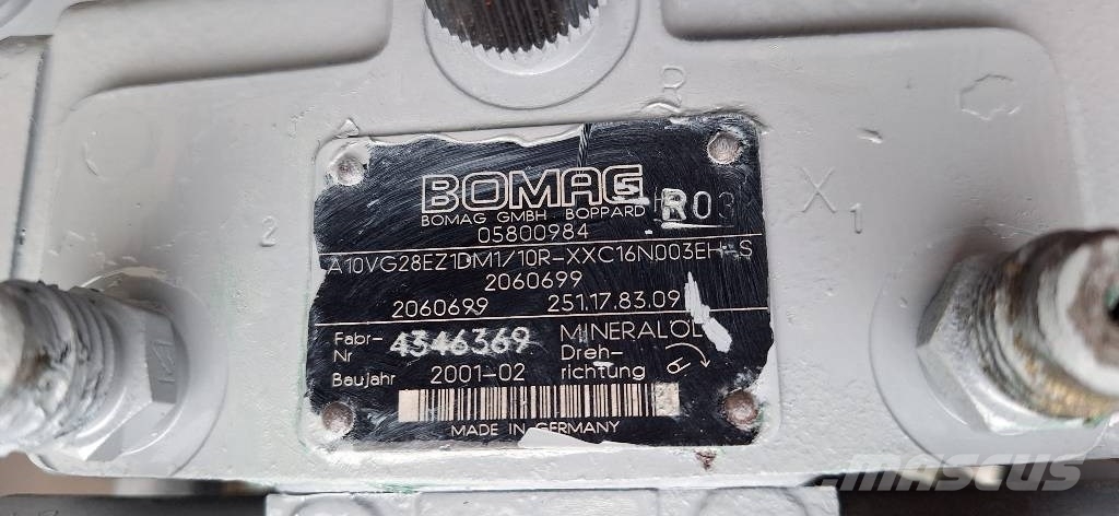 Bomag Walec Pompa hydr HYDROMATIK A10VG28 BW 164 AD Hidraulika