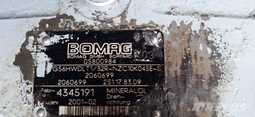 Bomag Walec Pompa hydr HYDROMATIK A10VG28 BW 164 AD Hidraulika